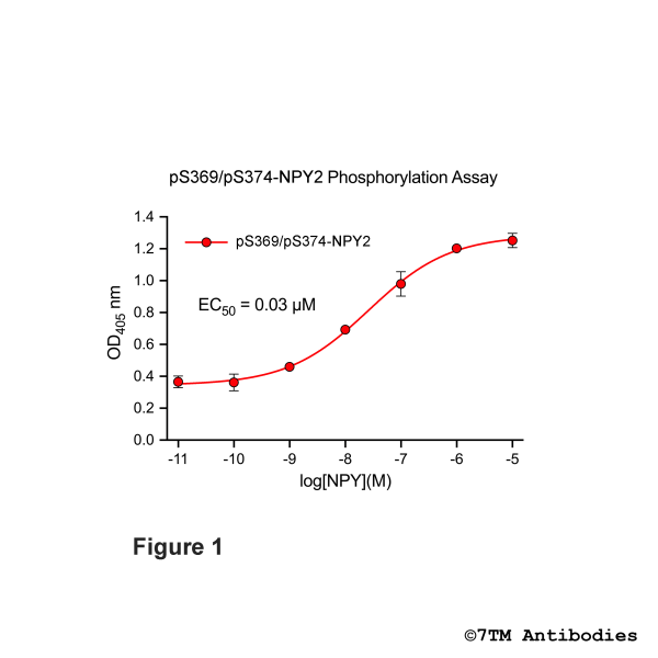 OD signals in pS359/pS364-NPY2 Phosphorylation Assay
